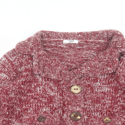 Happit Womens Red   Jacket Coatigan Size M