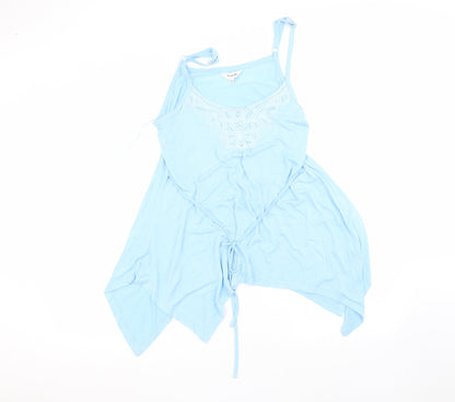 Womens UK Size 12 Simply Be Blue Basic Blouse