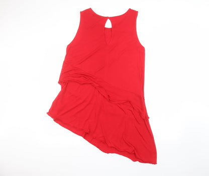 capsule  Womens Red   Basic Blouse Size 14
