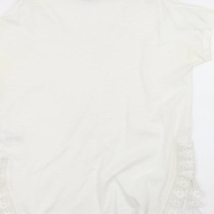 NEXT Womens White   Basic T-Shirt Size 12