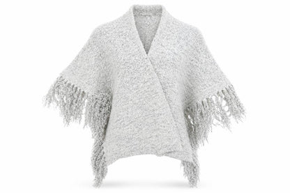 Womens UK Size One Size Peacocks Grey Jacket