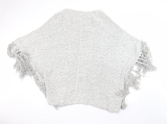 Peacocks Womens Grey   Jacket Coatigan One Size