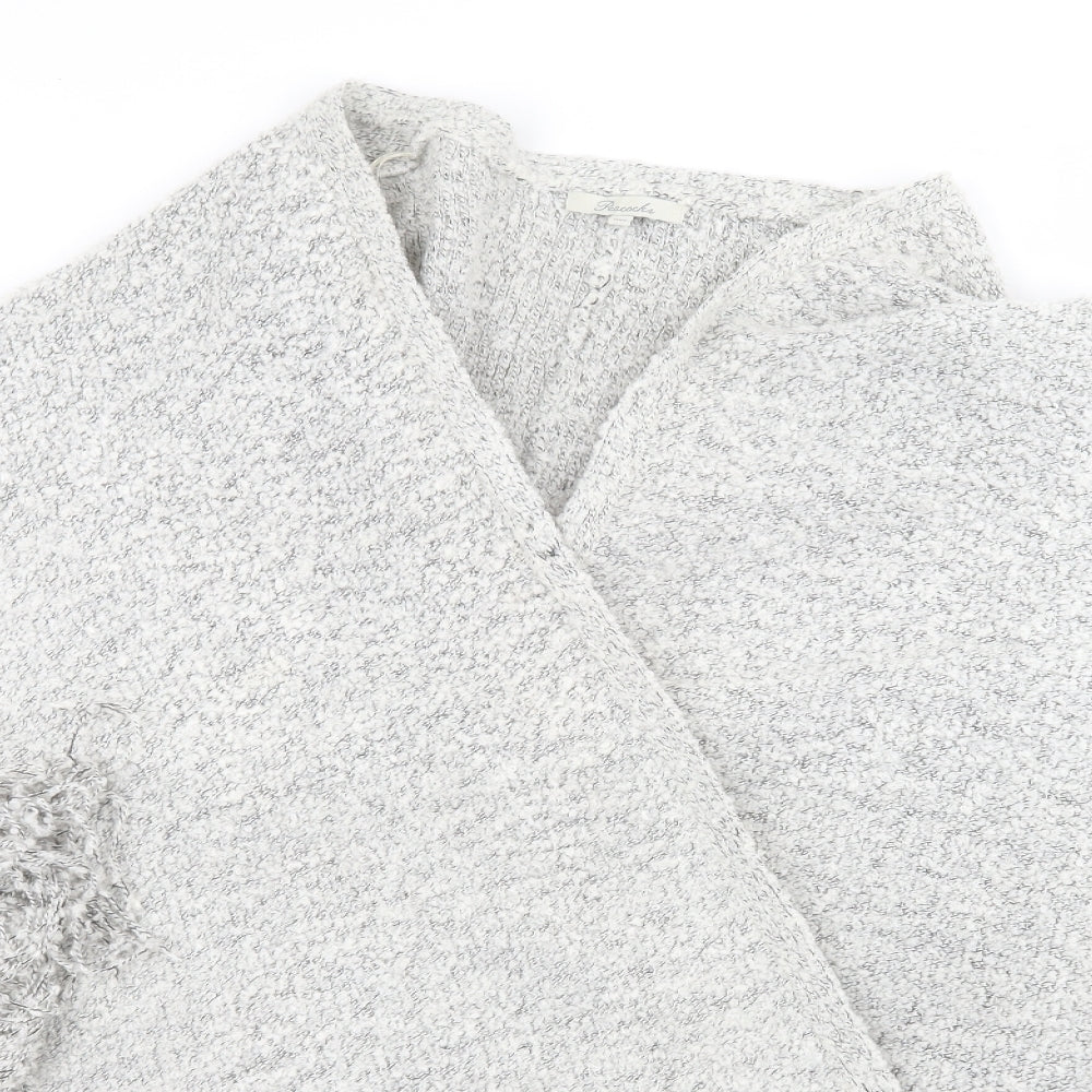 Peacocks Womens Grey   Jacket Coatigan One Size