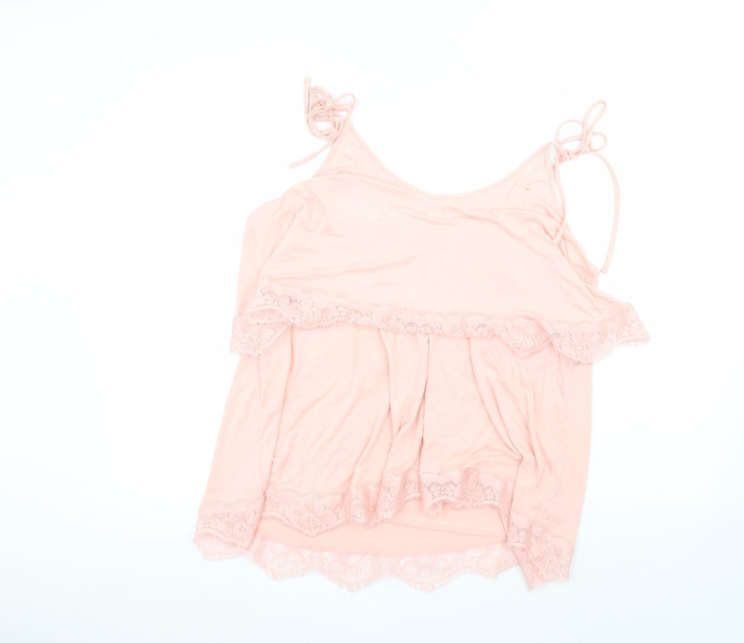 Womens UK Size 16 Very Pink Basic T-Shirt