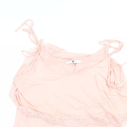 Womens UK Size 16 Very Pink Basic T-Shirt