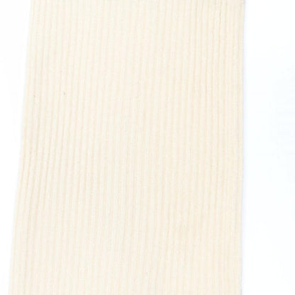 Brave Soul Womens Beige   A-Line Skirt Size M