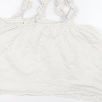 Matalan Womens White   Basic T-Shirt Size 16