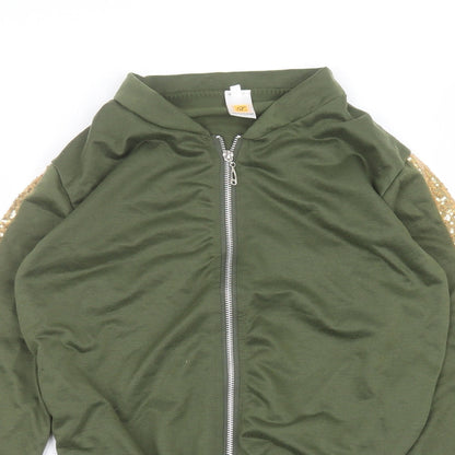 Airanmel Womens Green   Cardigan Jumper Size M