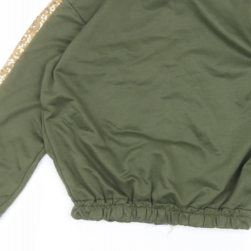 Airanmel Womens Green   Cardigan Jumper Size M