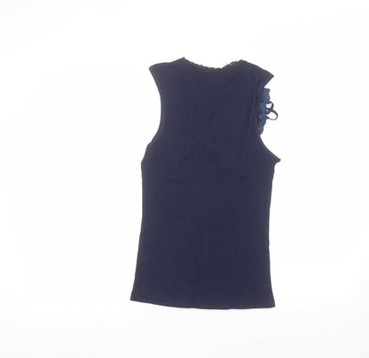 XE Womens Blue   Basic T-Shirt Size 12