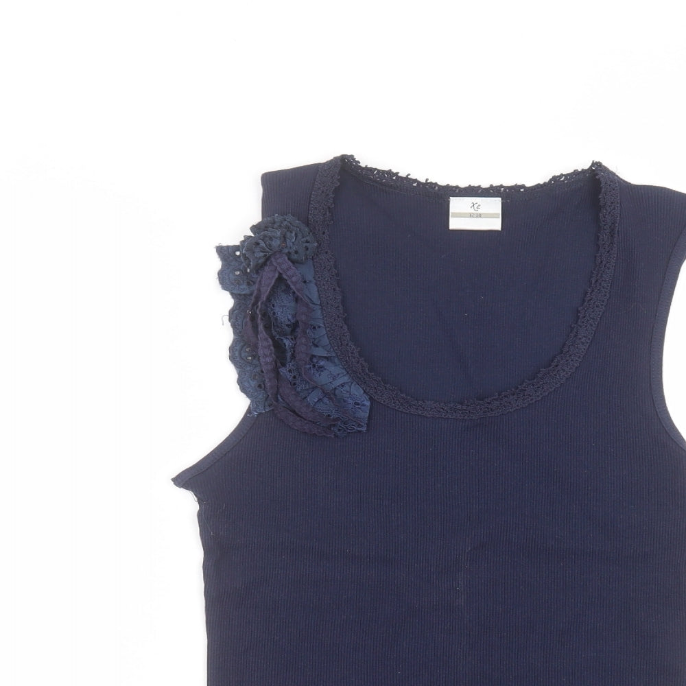 XE Womens Blue   Basic T-Shirt Size 12