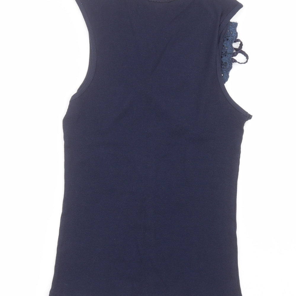 XE Womens Blue   Basic T-Shirt Size 12