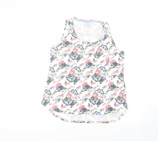 F&F Womens White   Basic T-Shirt Size 12