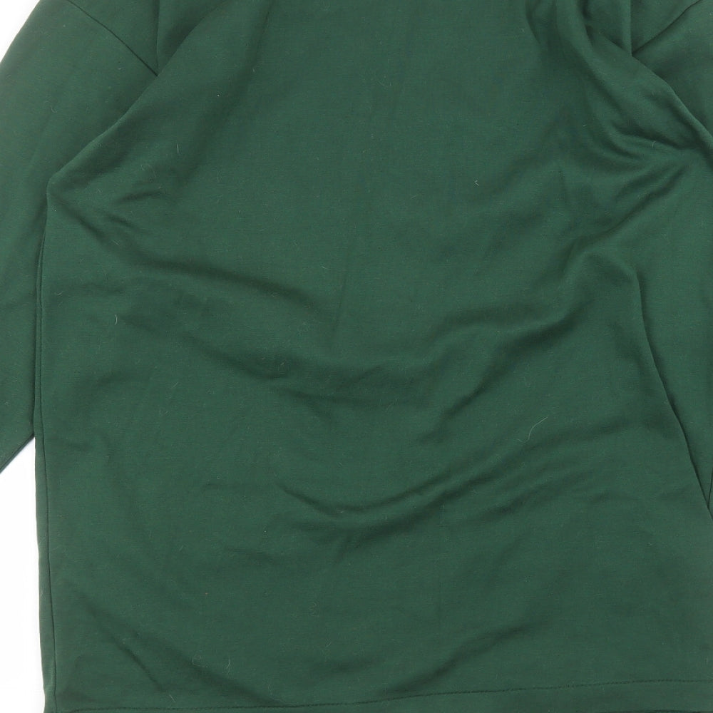 Womens UK Size S para Green Cardigan Jumper