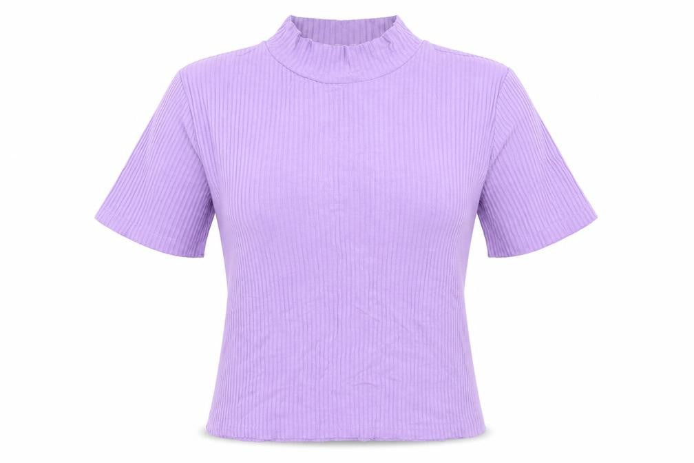mackays Womens Purple   Basic T-Shirt Size M