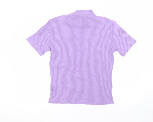 mackays Womens Purple   Basic T-Shirt Size M