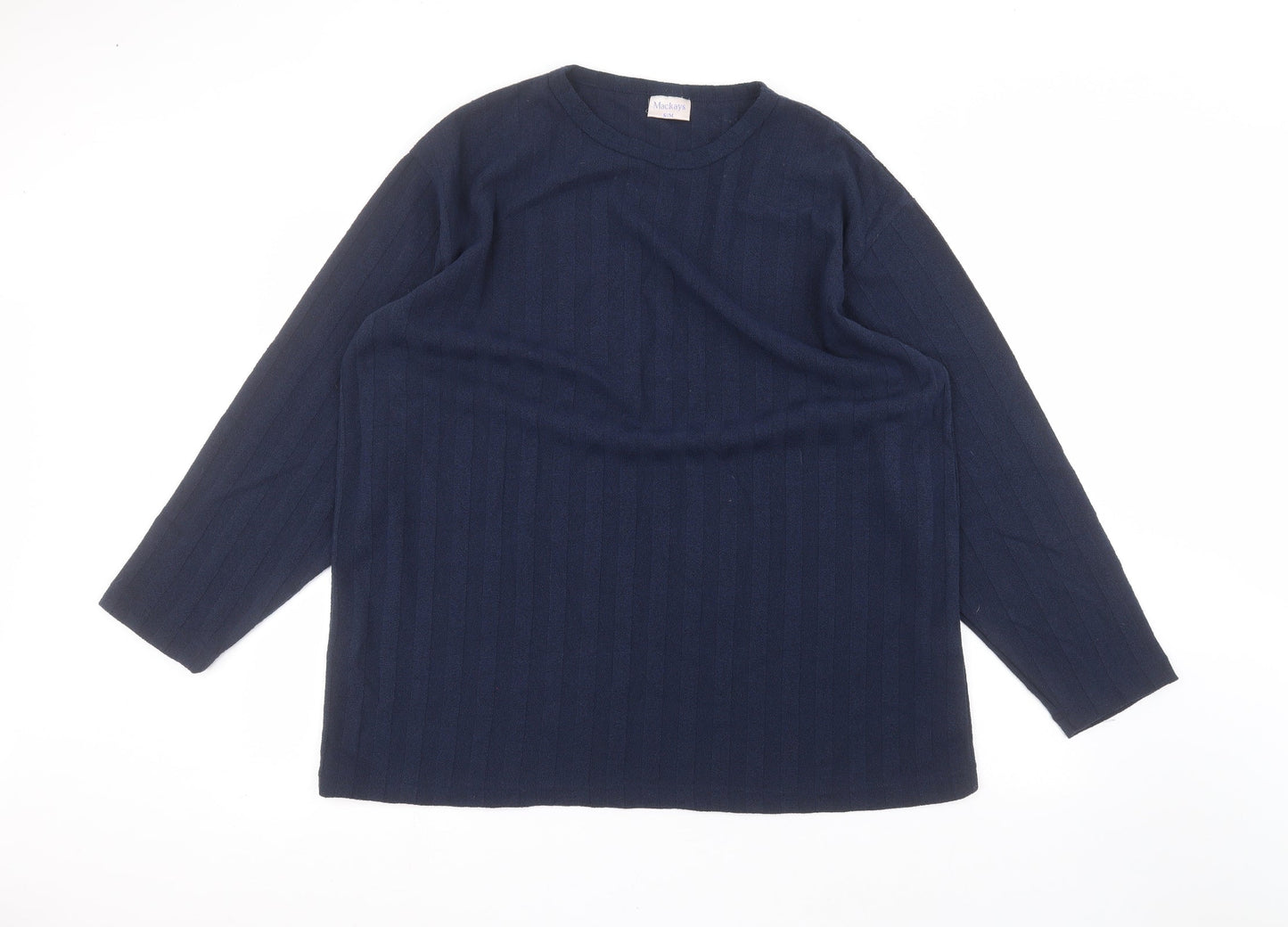 mackays Mens Blue   Pullover Jumper Size M