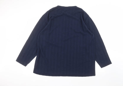 mackays Mens Blue   Pullover Jumper Size M