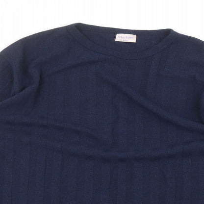 mackays Mens Blue   Pullover Jumper Size M
