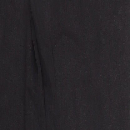 Denim & Co. Womens Black   Tapered Jeans Size 14 L29 in