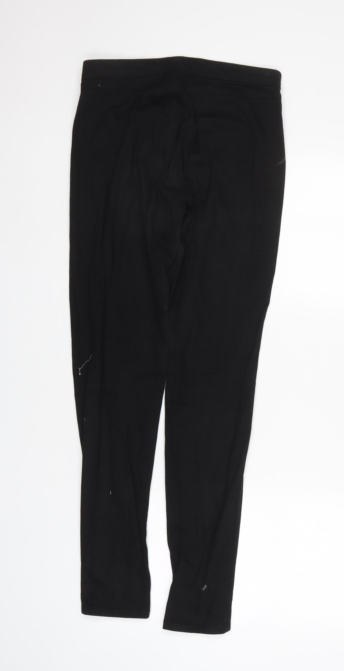 Womens UK Size 6 H&M Regular Fit Tapered Black Jeans