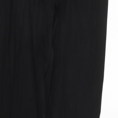 Womens UK Size 6 H&M Regular Fit Tapered Black Jeans