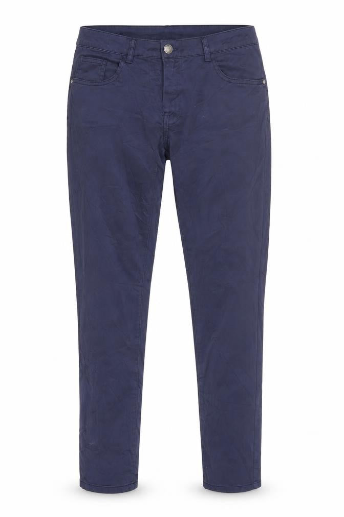 Front view of BLUE MOTION women’s blue skinny jeans, size UK 12, 30-inch leg