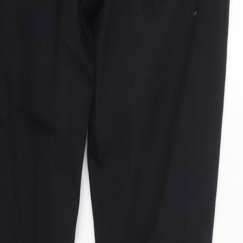Mens UK Size 30 Topshop Regular Fit Tapered Black Jeans