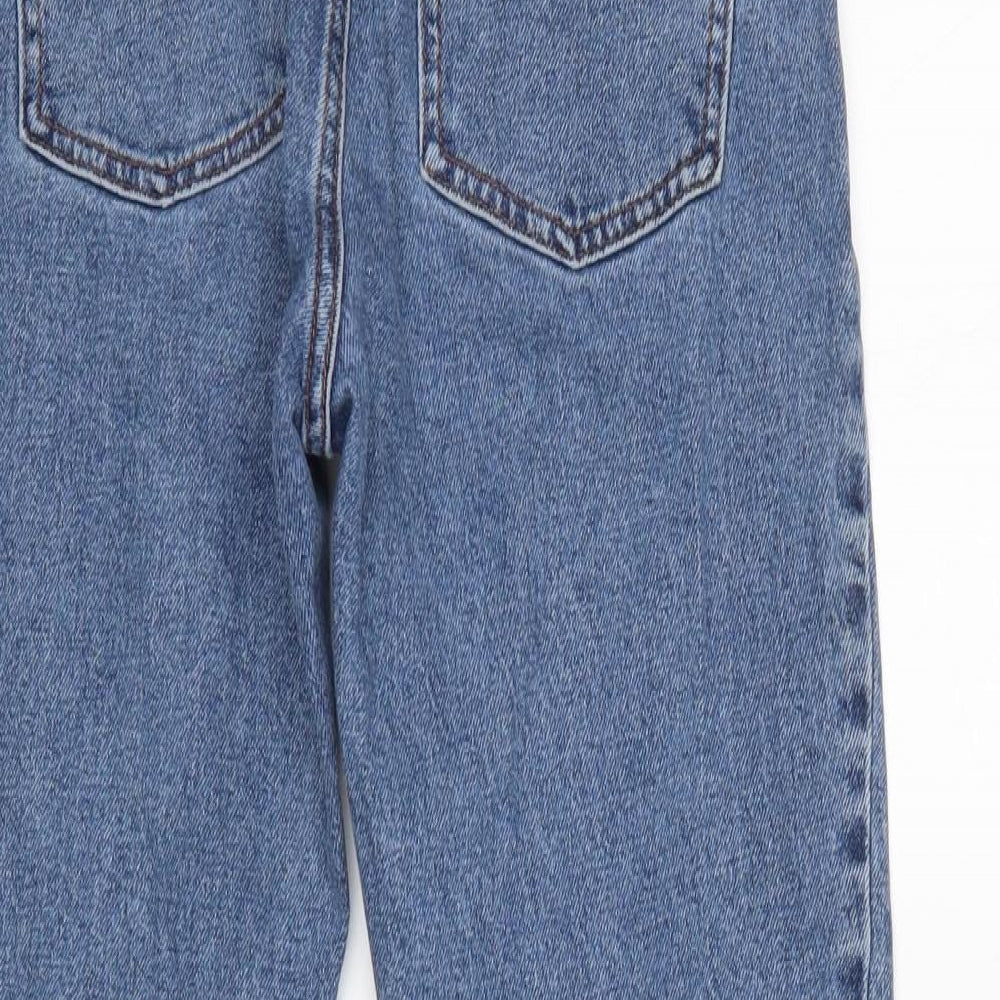 Mens UK Size 28 Only Regular Fit Cropped Blue Jeans