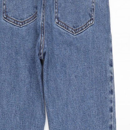 Mens UK Size 28 Only Regular Fit Cropped Blue Jeans