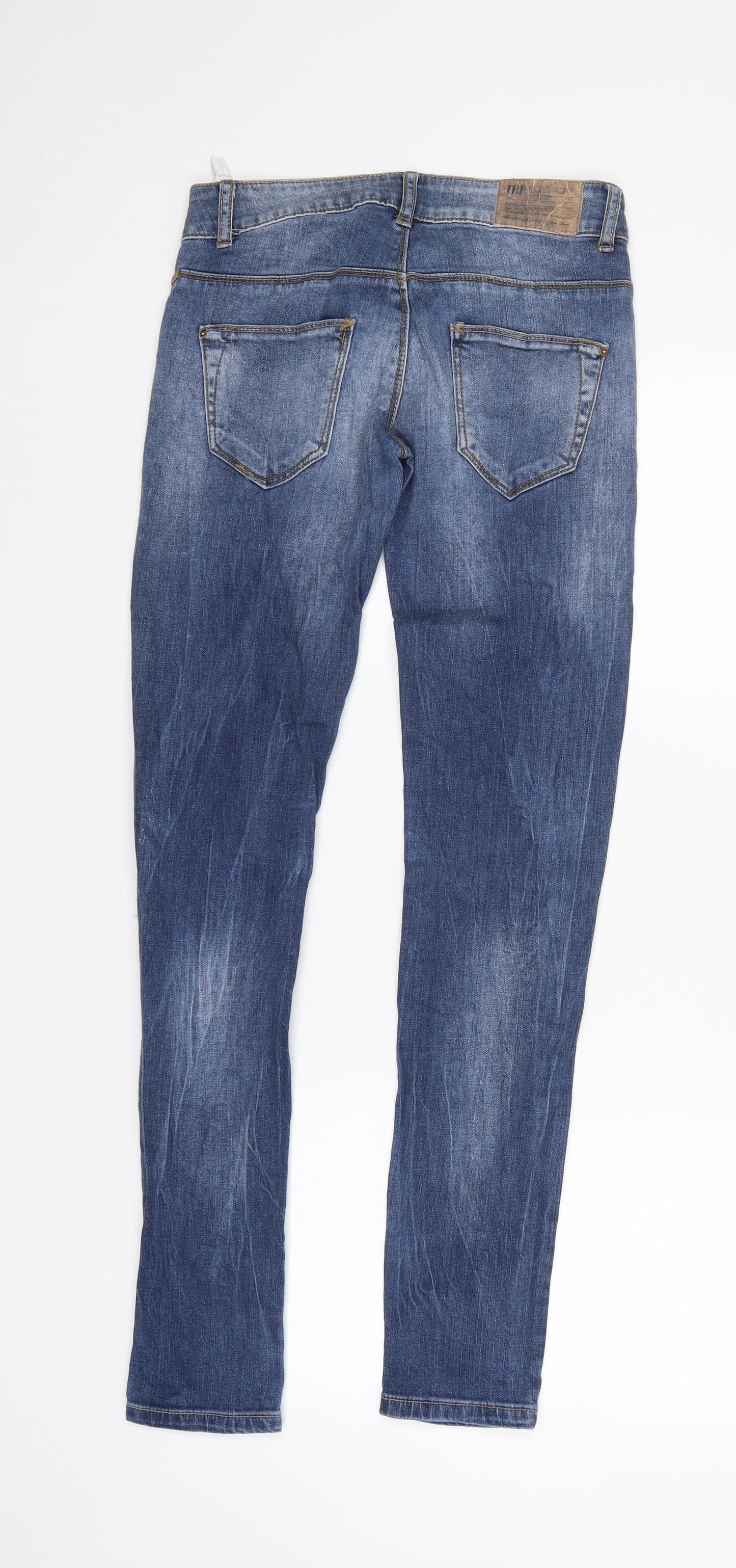 TRF Womens Blue   Tapered Jeans Size 6 L31 in