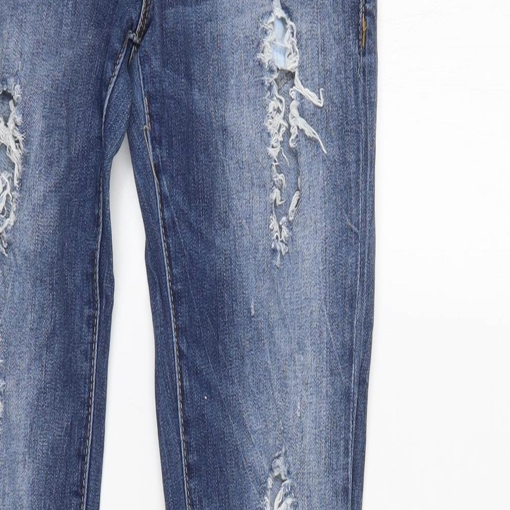 TRF Womens Blue   Tapered Jeans Size 6 L31 in