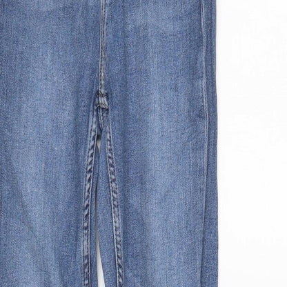 Womens UK Size 6 TALLY WEiJL Regular Fit Tapered Blue Jeans