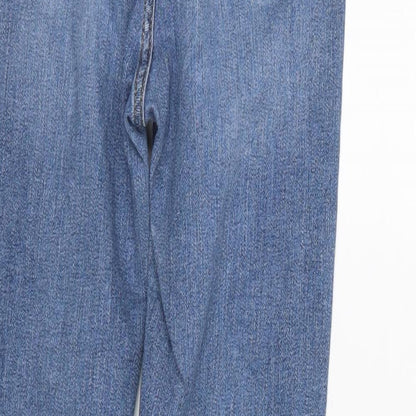Womens UK Size 6 TALLY WEiJL Regular Fit Tapered Blue Jeans