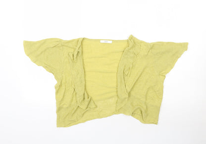 Womens UK Size M Marks and Spencer Green Cardigan Jumper