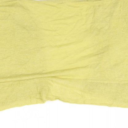 Womens UK Size M Marks and Spencer Green Cardigan Jumper