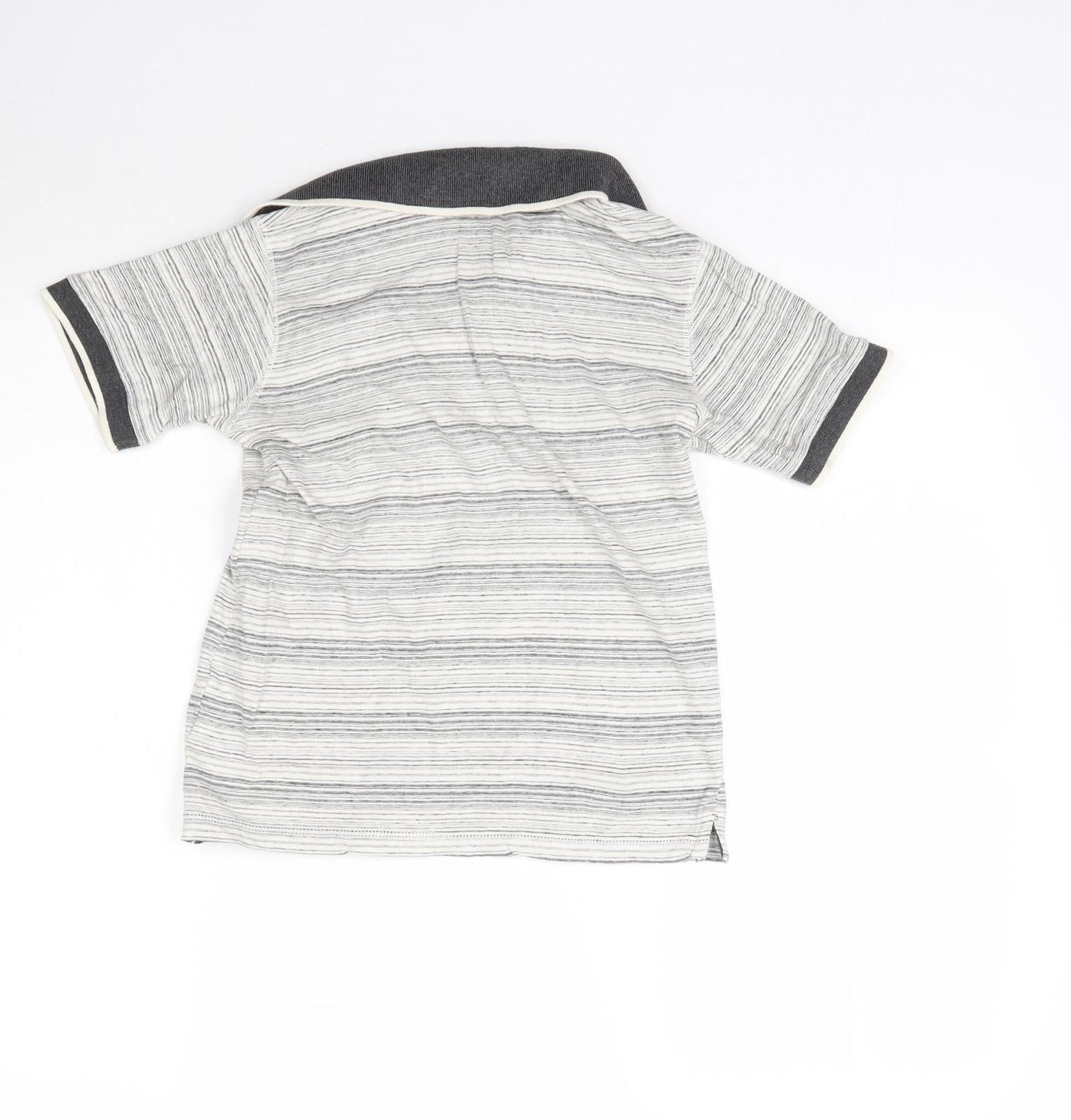 M&Co Boys Grey   Basic Polo Size 9-10 Years