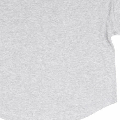 Matalan Womens Grey   Basic T-Shirt Size M  - Live a Latte