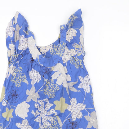 Womens UK Size 8 Atmosphere Blue Basic Blouse