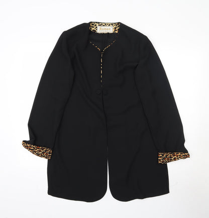 Womens UK Size 10 Roman Black Jacket