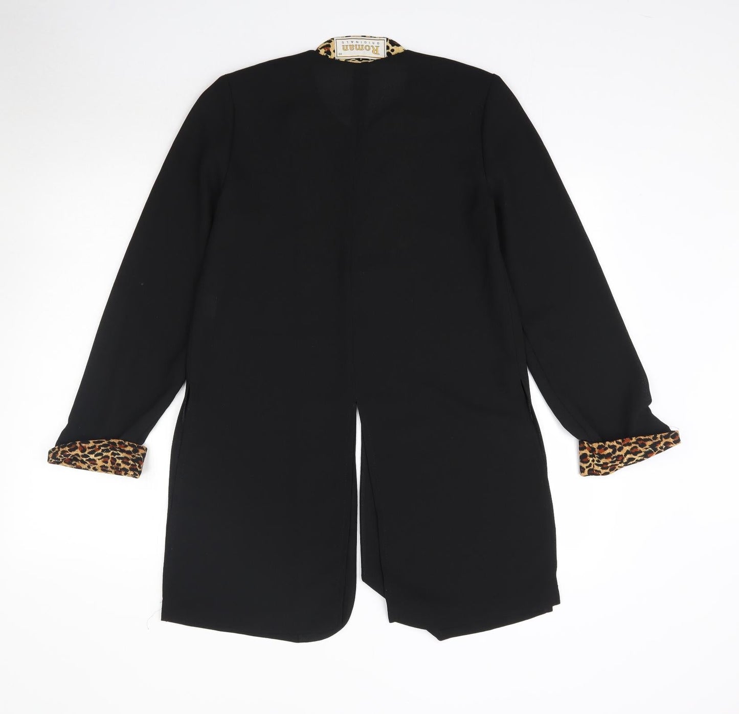 Womens UK Size 10 Roman Black Jacket