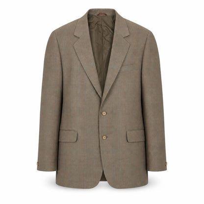 Mens UK Size 40 Terylene Brown Jacket