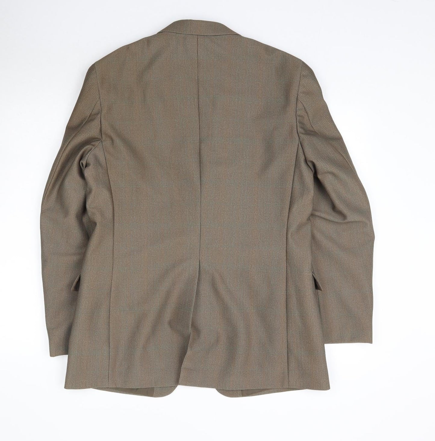 Mens UK Size 40 Terylene Brown Jacket