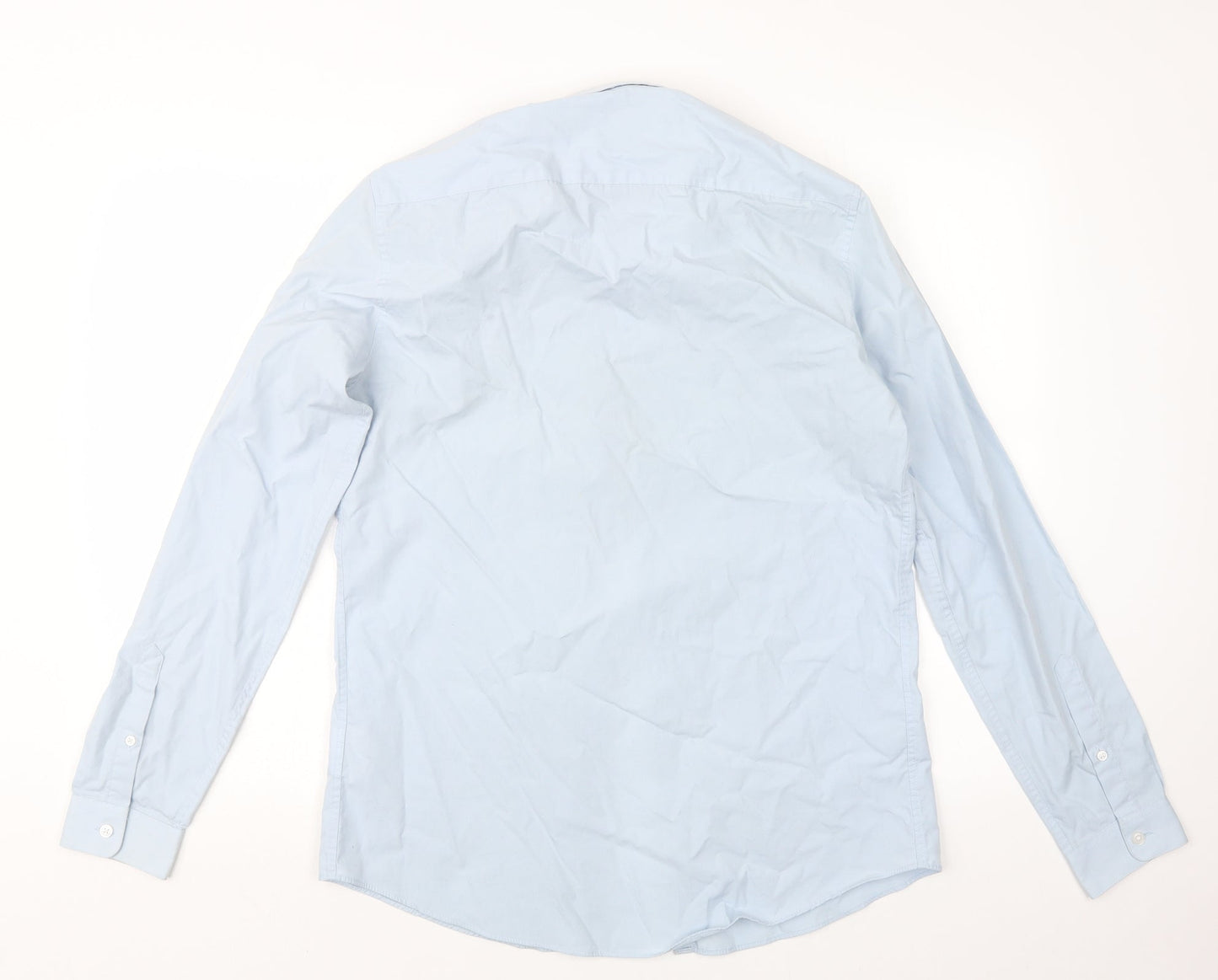 Topman Mens Blue    Button-Up Size M