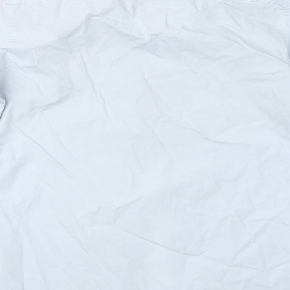 Topman Mens Blue    Button-Up Size M