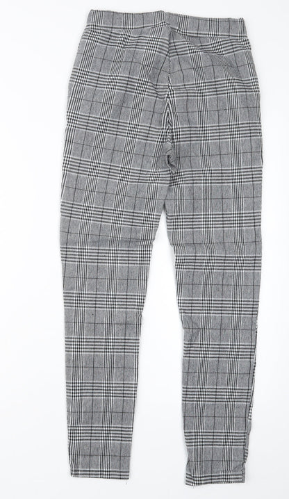 Womens UK Size M Preworn Regular Fit  Black Trousers