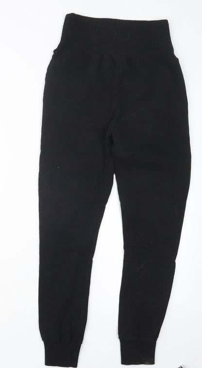 The Fancy for You Womens Black   Jogger Trousers Size S L26 in