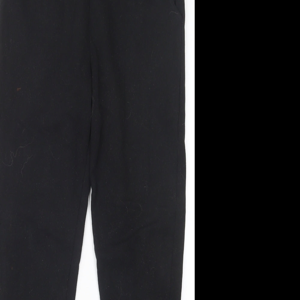The Fancy for You Womens Black   Jogger Trousers Size S L26 in