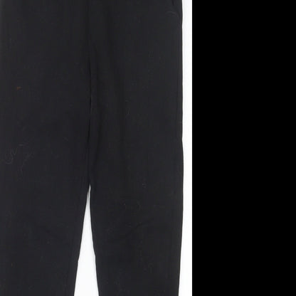 The Fancy for You Womens Black   Jogger Trousers Size S L26 in