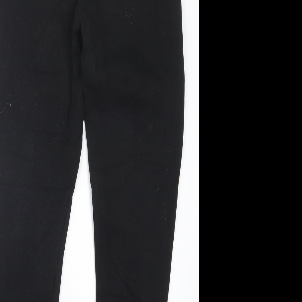The Fancy for You Womens Black   Jogger Trousers Size S L26 in